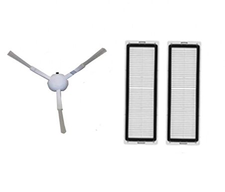 Xiaomi Vacuum Mop 1C Robot Süpürge Uyumlu 3'lü Yedek Parça Seti